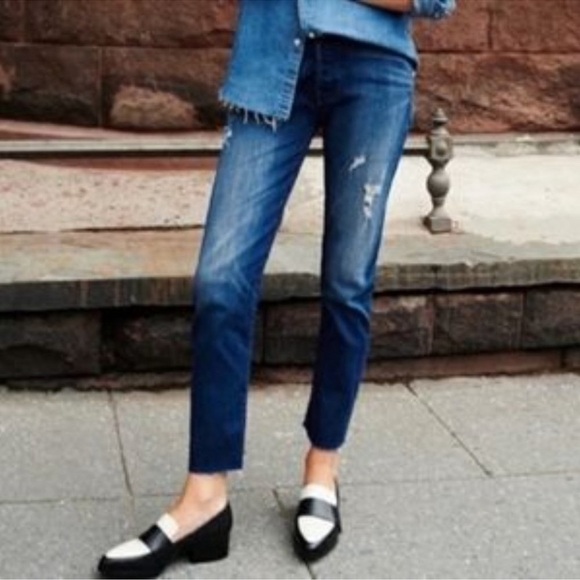 Mother The Double Fray Charmer in Take The Edge Off Size 27 - Picture 1 of 12